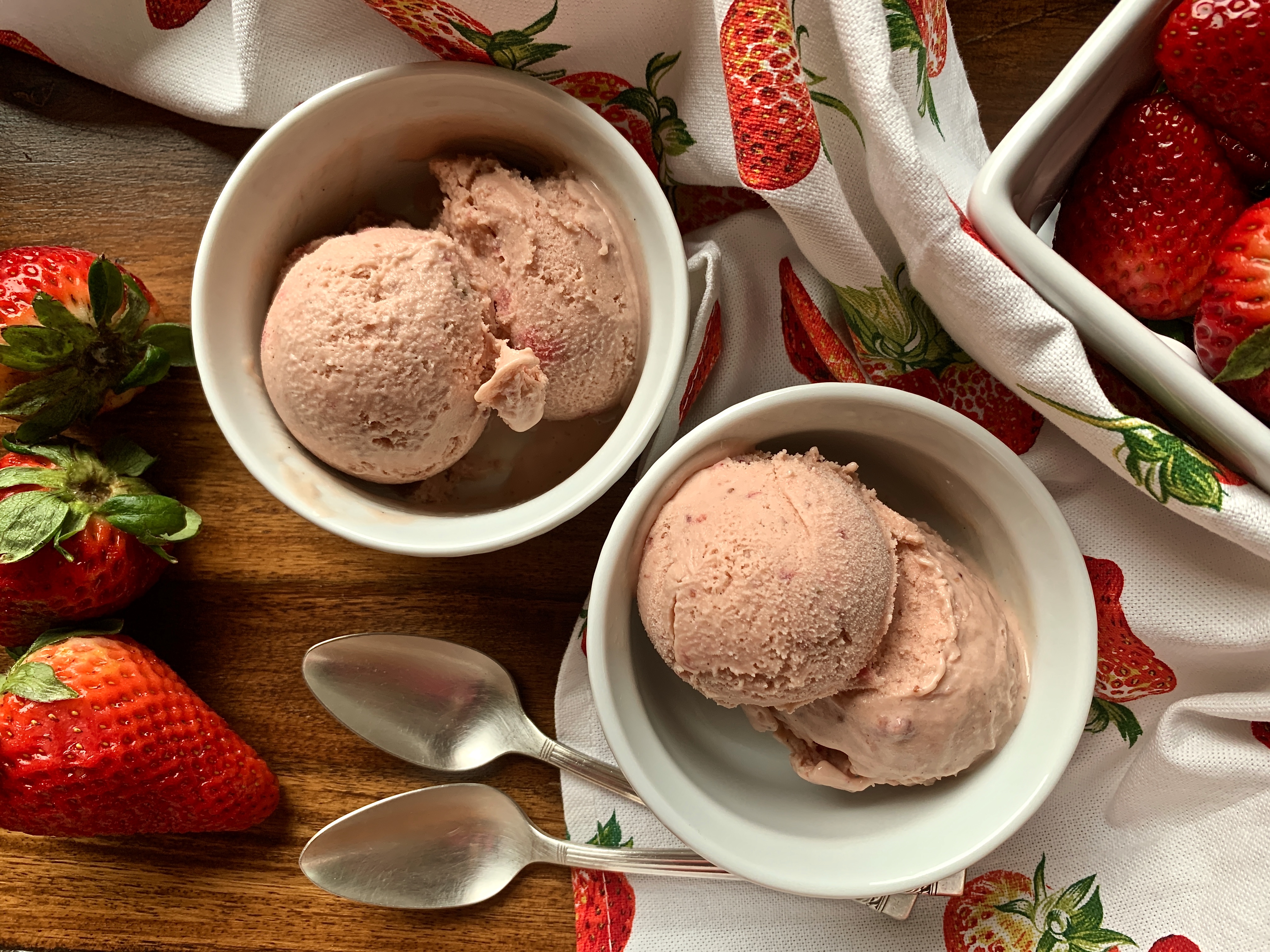 How to make the perfect strawberry ice-cream – recipe