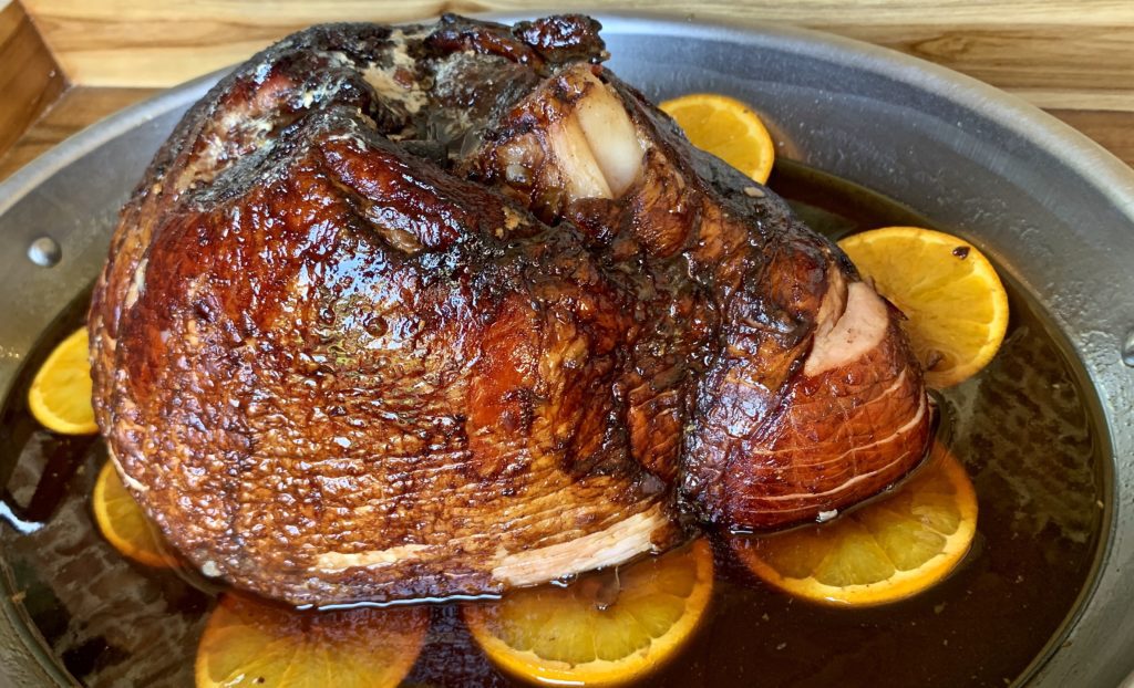 My Foolproof Baked Ham with Maple Orange Glaze