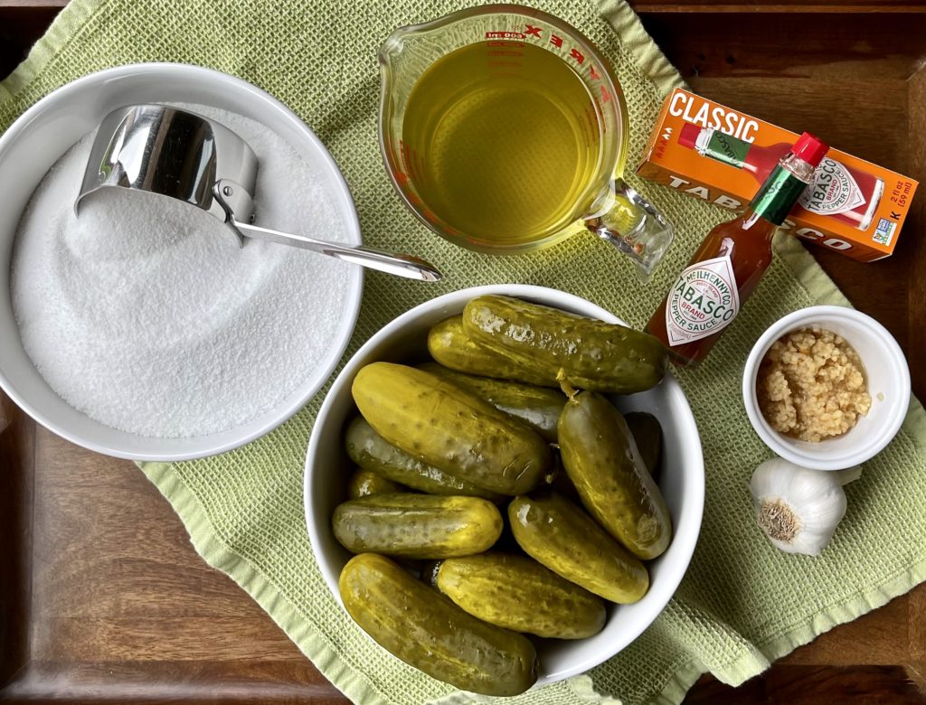 Spicy Pickle Combo Gift Pack - Wickles Pickles, Tabasco Hot N Sweet &  Tabasco Garlic Dill
